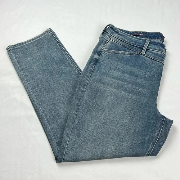 NYDJ Women’s Lift x Tuck Technology Girlfriend Stretchy Ankle Jean - Picture 1 of 10